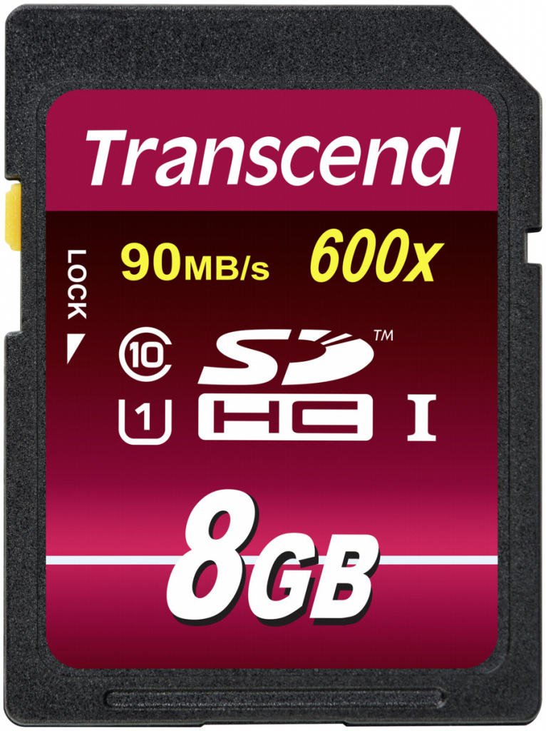 Transcend SDHC 8GB UHS-I U1 TS8GSDHC10U1