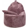 INTERMEDIC SK Kreslo Yoko Velvet – manšestrové kreslo s vankúšom, 75x70x30 cm Farba: SZ63 - ružová