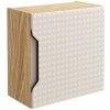 ArtCom Závesná skrinka do kúpeľne LUXOR Beige 83-35-1DQ | kocka