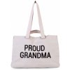 Childhome Cestovná taška Grandma Canvas Off White