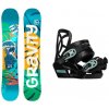 Gravity Ace detský snowboard + Gravity Cosmo snb viazanie - 90 cm + S (EU 32-35,5 )