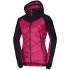Northfinder Dámska turistická hybridná bunda so softshellom DEANNE cherryblack XS BU-6241OR