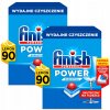 Finish Tablety do umývačky riadu Power Essential citrón, balenie 2 x 90 kusov