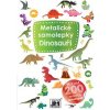 Metalické samolepky Dinosauři