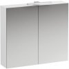 Zrkadlová skrinka s osvetlením Laufen Base 80x70 cm lamino biela H4028021102611