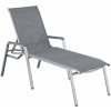 KETTLER CIRRUS SILVER LINE hliníkové lehátko - strieborná / šedá