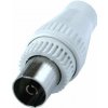 COAX spojka, COAX zdierka - COAX konektor, 1ks ZLA0468-2