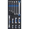 BGS BGS4048 | Zásobník náradia 1/3: Kľúč na matice a špeciálne nástrčné hlavice | 10 mm (3/8