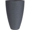 PROGARDEN Kvetináč rebrovaný 28 x 43 cm sivá KO-Y54192110
