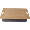 Kesper Bambusová servírovacia tácka s vankúšom 45 x 31 cm