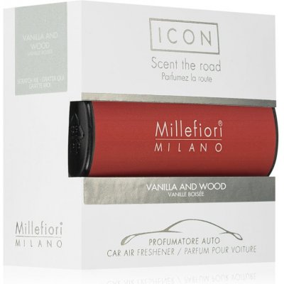 Millefiori Icon Vanilla & Wood vôňa do auta I. 1 ks