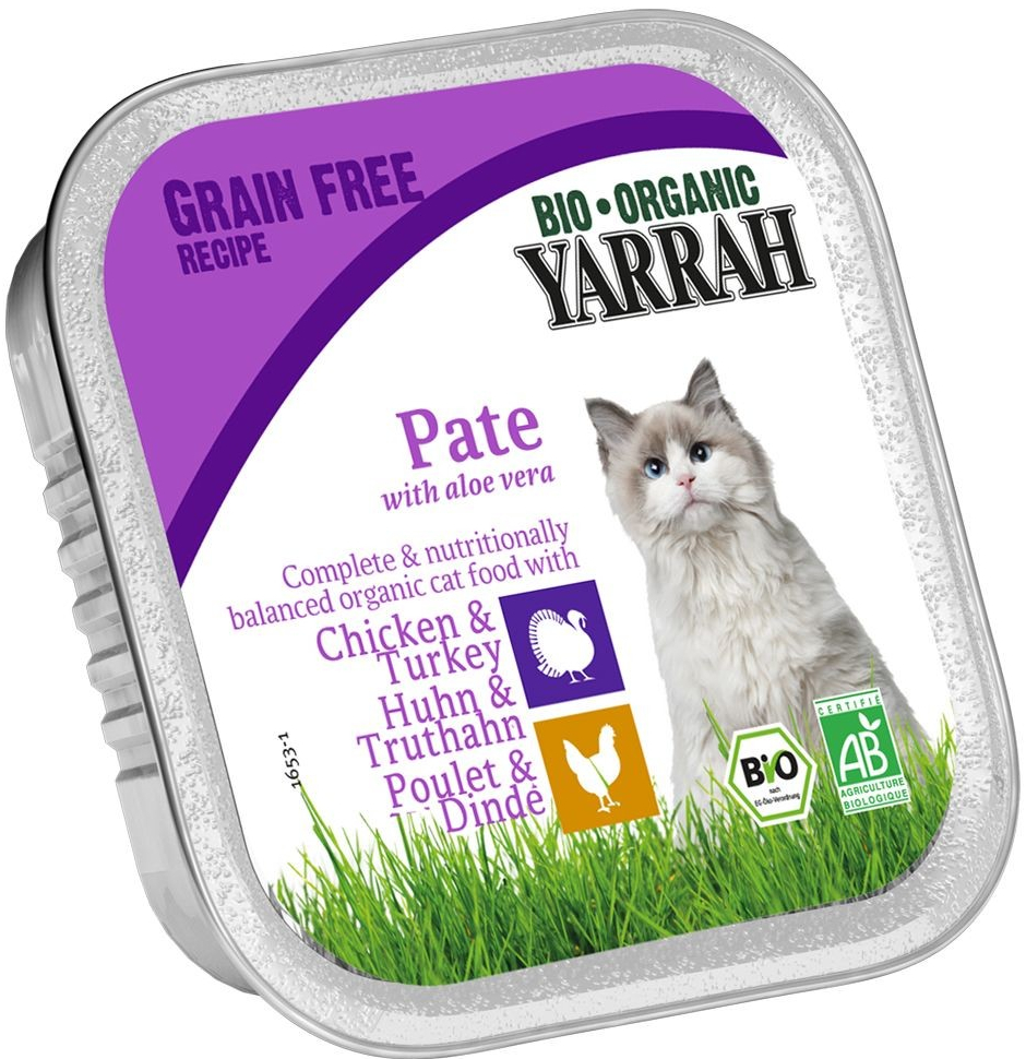 Yarrah Wellness Pâté losos a morská riasa 6 x 100 g