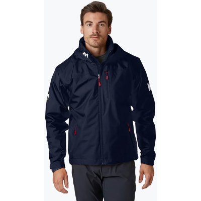 Helly Hansen Men's Crew Hooded Midlayer Sailing jacket Navy