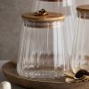 Sklenený dekoračný pohár s pokrievkou FLORINA BELLA 0,5 l