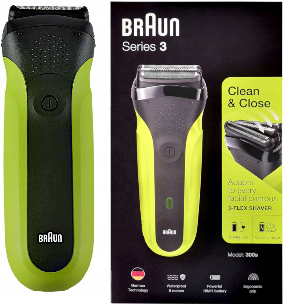 Braun Series 3 300S Green