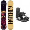Hatchey Teddy detský snowboard + Hatchey Tactic Junior viazanie - 105 cm + EU 33-39