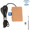 Špionážne slúchadlo s GSM slučkou + 10W zosilňovač - Svetlý GSM model + Magnetické mikroslúchadlo