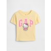 GAP Baby tričko s logom Žltá 5YRS