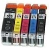 Tvojetonery Canon PGI-570XL PGBK + CLI-571XL C/M/Y/BK - kompatibilný 5KS