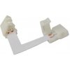 WM81 prepojovací pravouhlý konektor pre LED pásy, 8mm