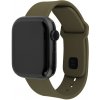 FIXED Silicone Sporty Strap pro Apple Watch 38/40/41mm, olivový FIXSST2-436-OL