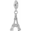 Rosato Strieborný prívesok Eiffelova veža Storie RZ051R