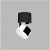 LED2 11508335 KLIP ON stropné bodové nastaviteľné sklopné svietidlo 11W/770lm 3000K čierna/chróm