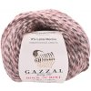 Pletacia priadza Gazzal ROCK 'N' ROLL 13955 ružová sivá