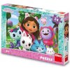 Dino Puzzle - GABBY'S DOLLHOUSE: GÁBI NA ZAHRADĚ - 24 dílků