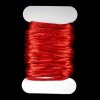 Saténová šnúrka, 2 mm, červená