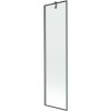 Mexen Next sprchová zástena 1-krídlová 50 x 150 cm, čierny vzor, kartáčovaná gun gray - 895-050-000-00-70-66