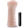 M for Men Ashley vibrating artificial pussy natural