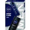 Nivea Men Nivea MEN Deep sprchový gél 250 ml + Nivea MEN Deep Maxx antiperspirant v spreji 150 ml kozmetická sada