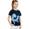 Detské tričko BUSHMAN CHACO tmavo modrá 152