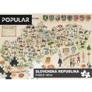 Popular Mapa Slovenska 160 dielov