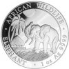 Bayerische Hauptmünzamt strieborná minca African Wildlife Elephant 2017 1 oz