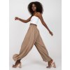 Och Bella Trousers-TW-SP-BI-81733.14-dark beige hnedá