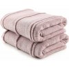 Ružové froté uteráky v súprave 2 ks 50x90 cm Arden – Foutastic