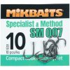 Mikbaits Specialits & Method SM 007 Hook veľ.8 10 ks