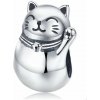 Prívesok zo striebra 925 Maneki Neko Cat