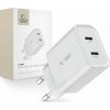 TECH-PROTECT C20W 2-PORT NETWORK CHARGER PD 20W WHITE