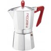 Moka kanvica Pedrini Kaffettiera Brillant red 4 porce