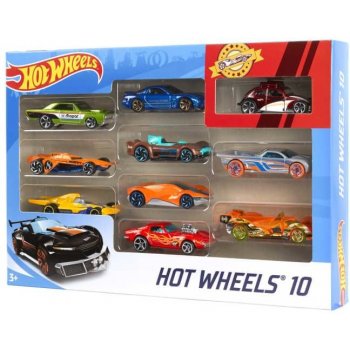 Mattel Hot Wheels Autíčka 10Pack