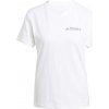 Dámske outdoorové tričko adidas, TERREX MOUNTAIN TEE Biela,Sivá XL