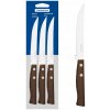 TRAMONTINA 3x Nože na steaky s drevenou rúčkou TRADICIONAL