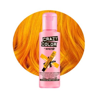 Crazy Color farba na vlasy 76 Anarchy Neon Orange 100 ml