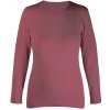 Milana dámske funkčné tričko zateplené dlhý rukáv JMK010 tmavo ružová