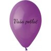 Svet balonku Balónik s textom - Fialový 26 cm