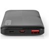 Nedis Powerbanka | 10000 mAh | 1,5 / 2,0 / 3,0 A | Počet výstupov: 2 | Výstupný konektor: 1x USB-A / 1x USB-C™ | Vstupný konektor: 1x Micro USB / 1x USB-C™ | PD2.0 18W | Lítiový polymér