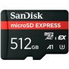 SanDisk micro SDXC karta 512GB Express (880/650 MB/s, A1, UHS-I, U3) SDSQXFN-512G-GN4NN